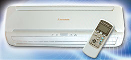 Mitsubishi Mini Split Ductless Air Conditioning